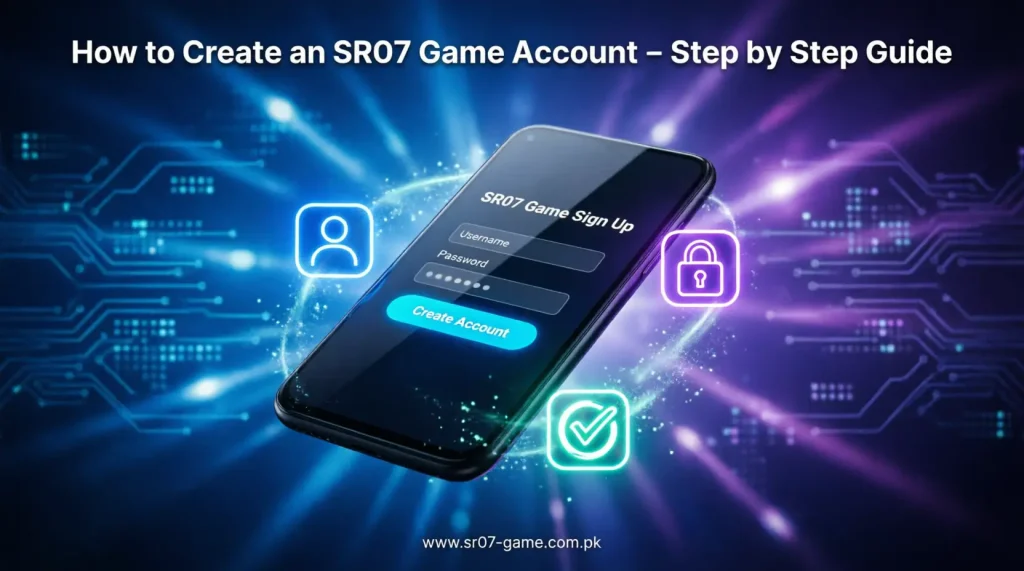Create an SR07 Game Account